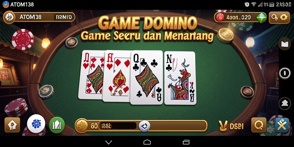 Screenshot utama ATOM138 menampilkan gameplay yang seru dan interaktif.