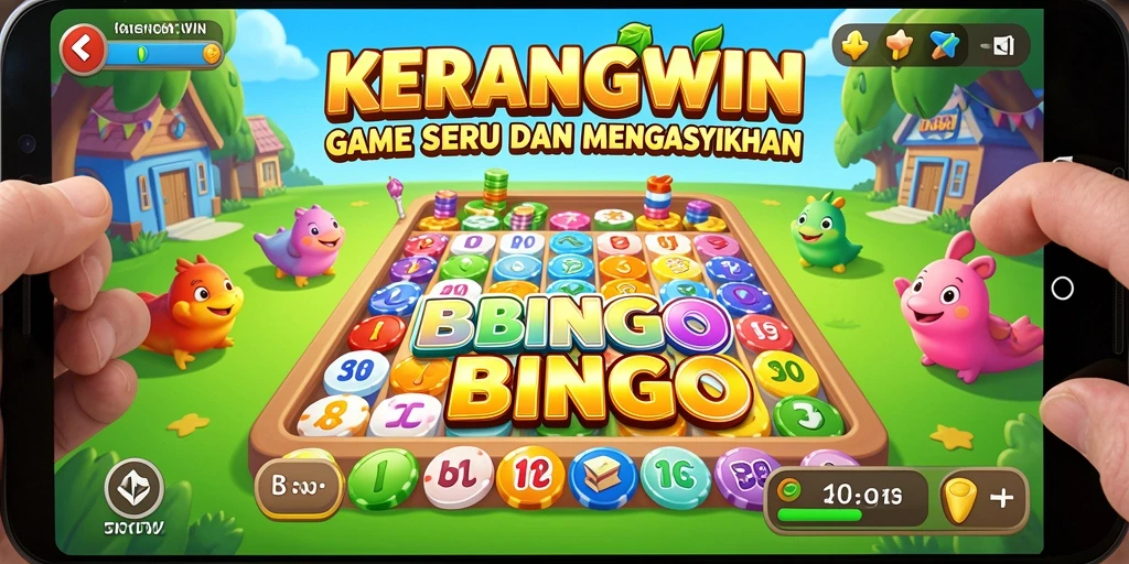 Tangkapan layar gameplay Bingo KERANGWIN yang seru dan interaktif.