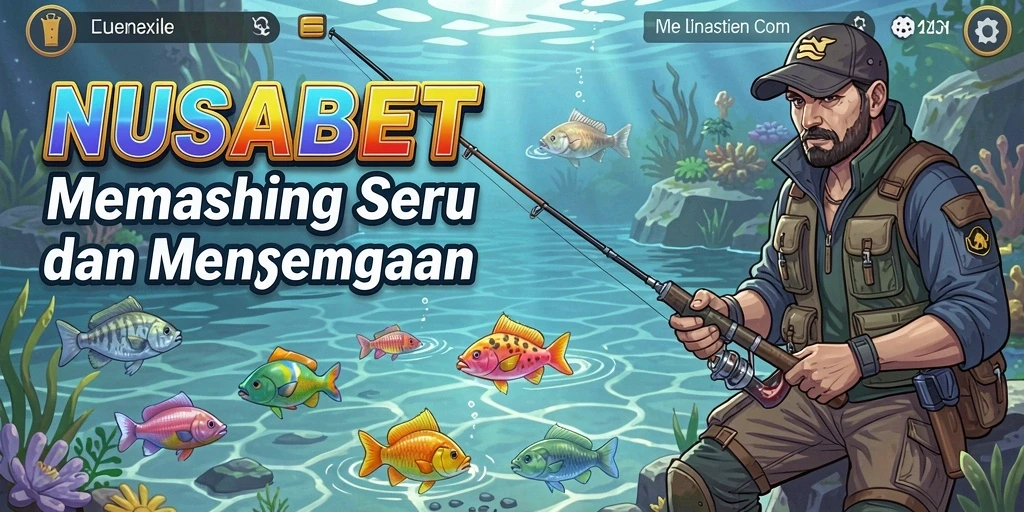 Tangkapan ikan besar dalam permainan NUSABET yang menampilkan momen seru.